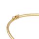 Faith & Brown 9k Gold 'Luce' Clover Bangle - 005308