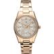 Accurist Ladies Rose Gold Stone Set Multi Function Watch with Bracelet - Rose Gold