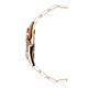 Accurist Ladies Rose Gold Stone Set Multi Function Watch with Bracelet - 020393