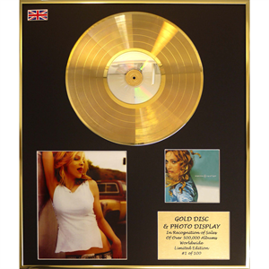 Madonna - 'Ray of Light' 24x20" Framed Gold Disc & Photo Display Ltd Edition of 100 - 020803