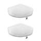 Polti Vaporetto Kit of 2 Cloths for Smart 100B Plus Steam Cleaner - 2 Additional Cloths