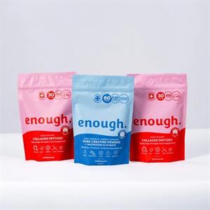 Enough Wellness Creatine & Collagen Mixed Pack 60 Days Supply  - 027359