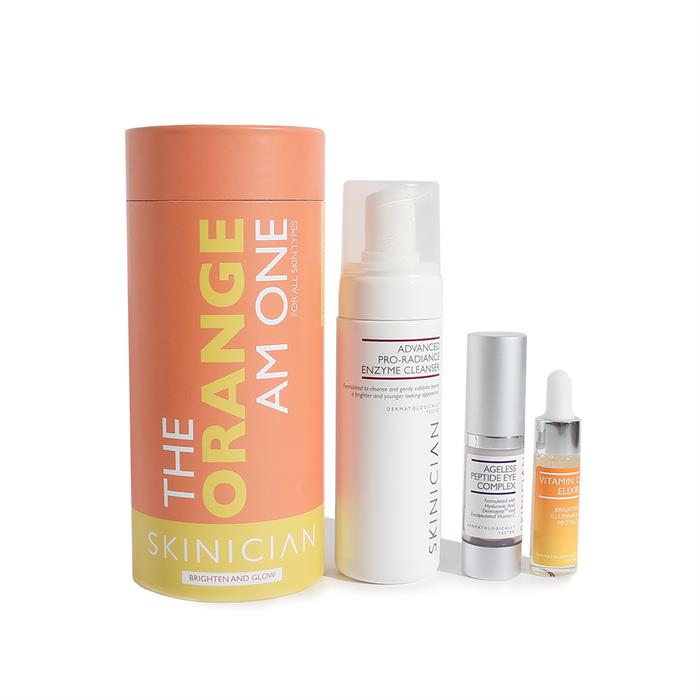 SKINICIAN The Orange AM One - Brighten & Glow Gift Set - 047374