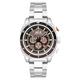 AVI-8 Hawker Hunter Atlas Dual Time Chronograph Watch with Stainless Steel Bracelet - Shadow Grey