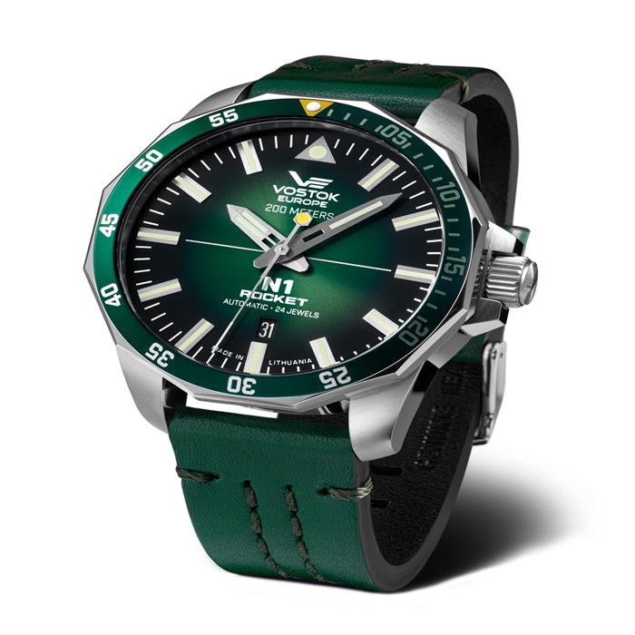 Vostok Europe Rocket N1   Gents, Automatic Watch with Leather Strap - 051580