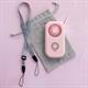 FanU 2 - Personal Rechargeable Fan - Pack of 2 Available in White, Pink and Mint - Pink