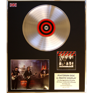 U2 - 'How to Dismantle an Atomic Bomb' 24 X 20" Framed Platinum Disc & Photo Display Ltd Edition of 100 - 052489