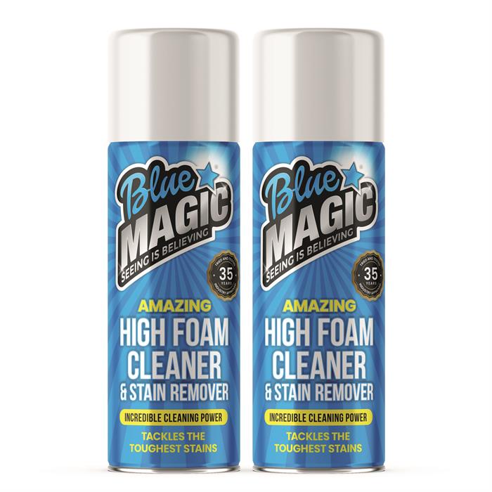 Blue Magic High Foam Cleaner and Stain Remover 500ml - Pack of 2 - 056241