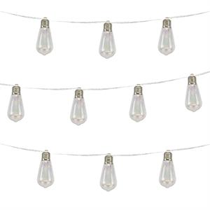 Gardenwize Solar Tubular String Lights 2m - Twin Pack (4m in Total) - 061925