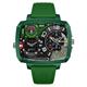 Nubeo Gents Odyssey Triple Time Zone Chronograph Ltd Ed with Two Silicone Straps - 062825