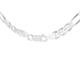 Faith & Brown Italian Crafted Sterling Silver Figaro Necklace 22" - Necklace