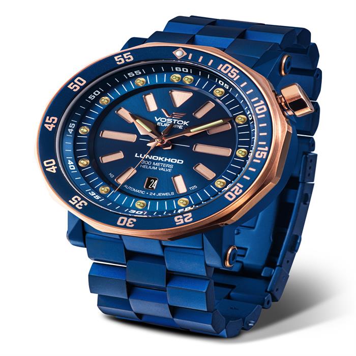 Vostok Europe L-2 - Gents Automatic PVD Watch with S/Steel  Bracelet - 068892