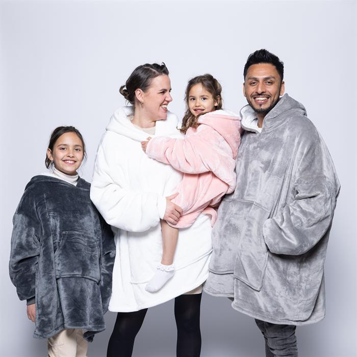 HUDI Oversized Blanket Hoodie   - 072748