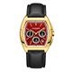 Gamages of London Ltd Ed Pride Mecha Quartz Watch with Leather Strap - 076544