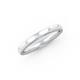 0.30ct SI Created Diamond 'Soluna' Stacking Band Ring (Gold Vermeil or Platinum Plated) - 091418