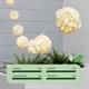 092956 - Wicker String Lights - 092956