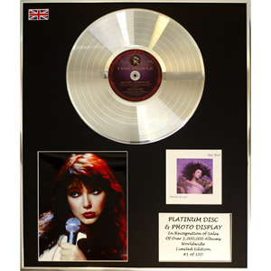 Kate Bush - 'Hounds of Love' 24 X 20" Framed Platinum Disc & Photo Display Ltd Edition of 100 - 100575