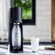 SodaStream Terra Sparkling Water Maker inc. Extra Water Bottle and 4 x Syrups - 110789