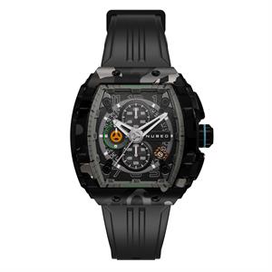 Nubeo Gents Ltd Ed Magellan Chronograph Watch with Additional Straps - 112120