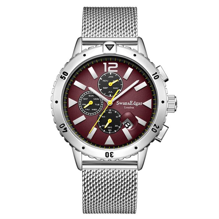 Swan & Edgar Ltd Ed Catalyst Automatic Watch with Milanese Strap - 116244