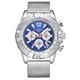 Swan & Edgar Limited Eddition  Honour Mechanical Quartz Watch with Milanese  Strap - Blue Face
