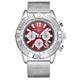 Swan & Edgar Limited Eddition  Honour Mechanical Quartz Watch with Milanese  Strap - Red Face