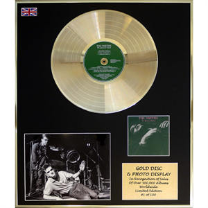 The Smiths  - 'The Queen is Dead' 24 x 20" Framed Gold Disc & Photo Display Ltd Edition of 100 - 120022