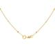 Faith & Brown 9K Gold 'Luce' Adjustable Heart Necklace 17-18" - 122133