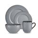 Tower Empire Dinner Set - 16 Piece - Grey