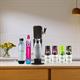 SodaStream Art Sparkling Water Maker inc. Extra Water Bottle and 4 x Syrups - 146556