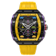 Nubeo Gents Magellan Chronograph Space Invaders Watch with Silicone Strap - Limited Edition of 200 - Purple