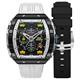 Nubeo Gents Magellan Chronograph Space Invaders Watch with Silicone Strap - 157522