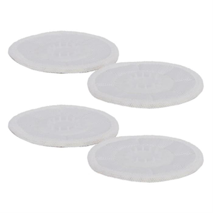 H2O HD Dual Buff Replacement Microfiber Pads - Pack of 4 - 4 x Pads