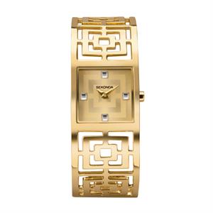 Sekonda Ladies Gold  Greecian Style Watch  - 163119