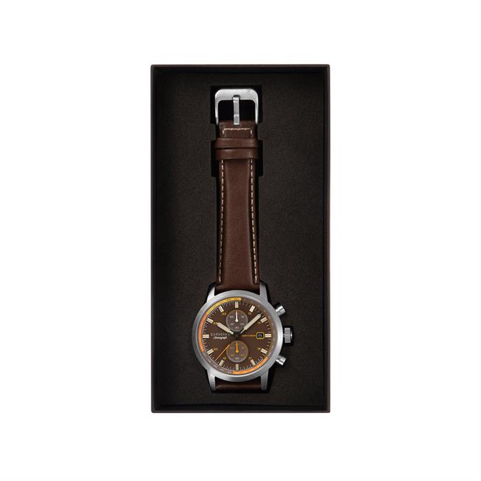 Thomas Earnshaw Gents Duke Chronograph Watch with Leather Strap - 169265
