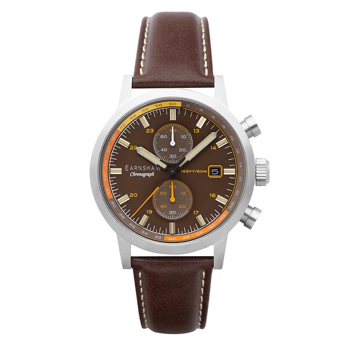 Thomas Earnshaw Gents Duke Chronograph Watch with Leather Strap - 169265