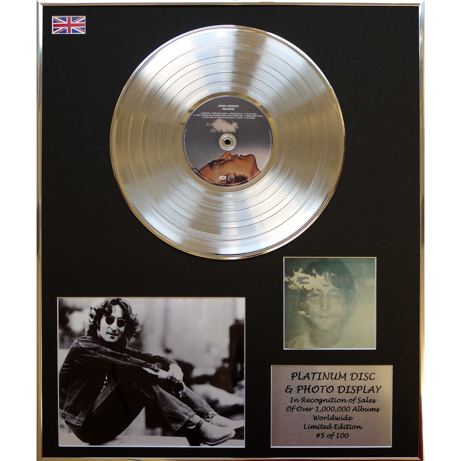貴重　John Lennon Imagine EMI創立100周年を記念 John Lennon – Imagine – Vinyl (180g, LP, Album + 2 more