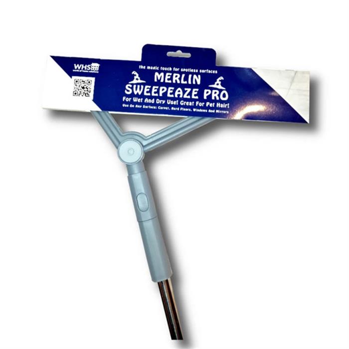 Merlin SweepEaze All Surface Large Broom with Complimentary Small Broom - 174500