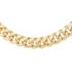 Faith & Brown Italian Crafted 9K Gold Cuban Necklace 22" - 178461