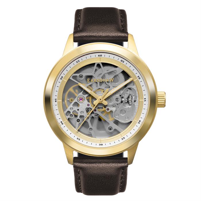 Thomas Earnshaw Gents Mackenzie Automatic Watch with leather Strap - 181372