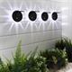 Gardenwize Solar Fence/Wall Star Light - Pack of 8 - 185150