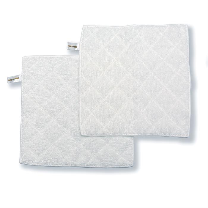 Home-Tek Optimus Pack of 2 Replacement Rectangular Pads for the JAL701 Steam Mop - Rectangular