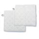 Home-Tek Optimus Pack of 2 Replacement Rectangular Pads for the JAL701 Steam Mop - Rectangular