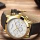 Swan & Edgar Ltd Ed Day, Date Automatic Watch with Leather Strap - 235248