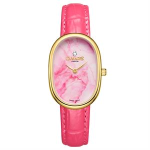 Gamages Of London Ladies Divine Diamond Watch with Leather Strap - 237330