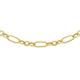 9K Yellow Gold Figaro Necklace 20" - Gold Figaro