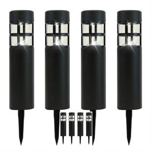 Gardenwize Pillar Solar Lights - Pack of 8 - 247866