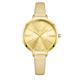 Gamages of London Ladies Jubilant Watch with Leather Strap - Gold Champagne