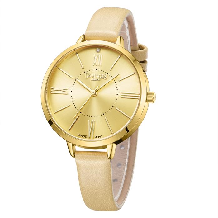 Gamages of London Ladies Jubilant Watch with Leather Strap - 261380