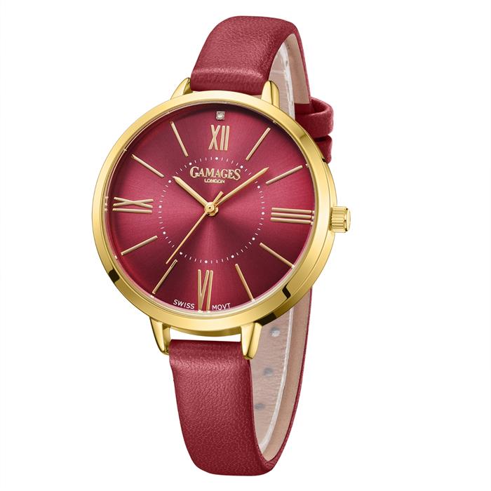 Gamages of London Ladies Jubilant Watch with Leather Strap - 261380